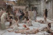 Alma-Tadema, Sir Lawrence, The Women of Amphissa (mk23)